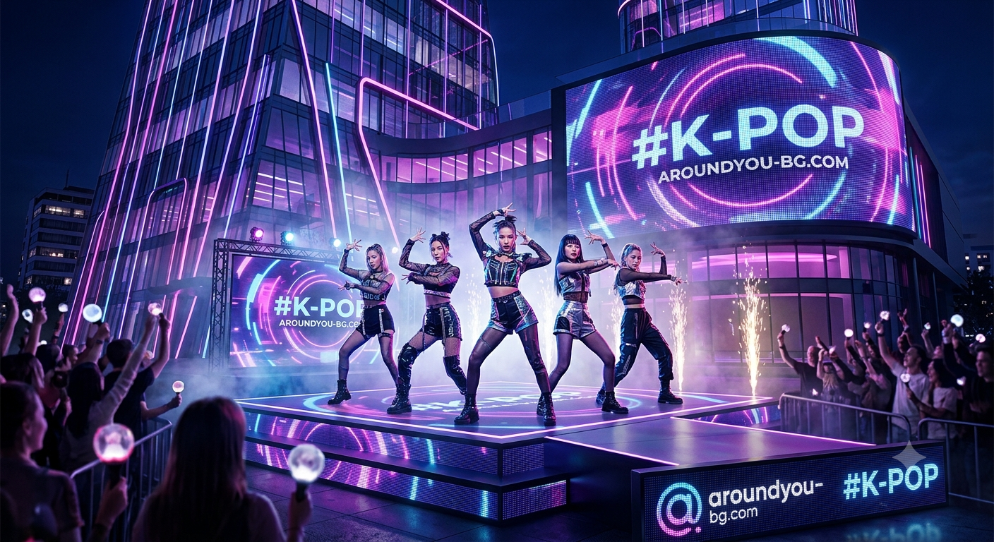 Концерти и музикални събития в AroundYou-BG с K-POP музика